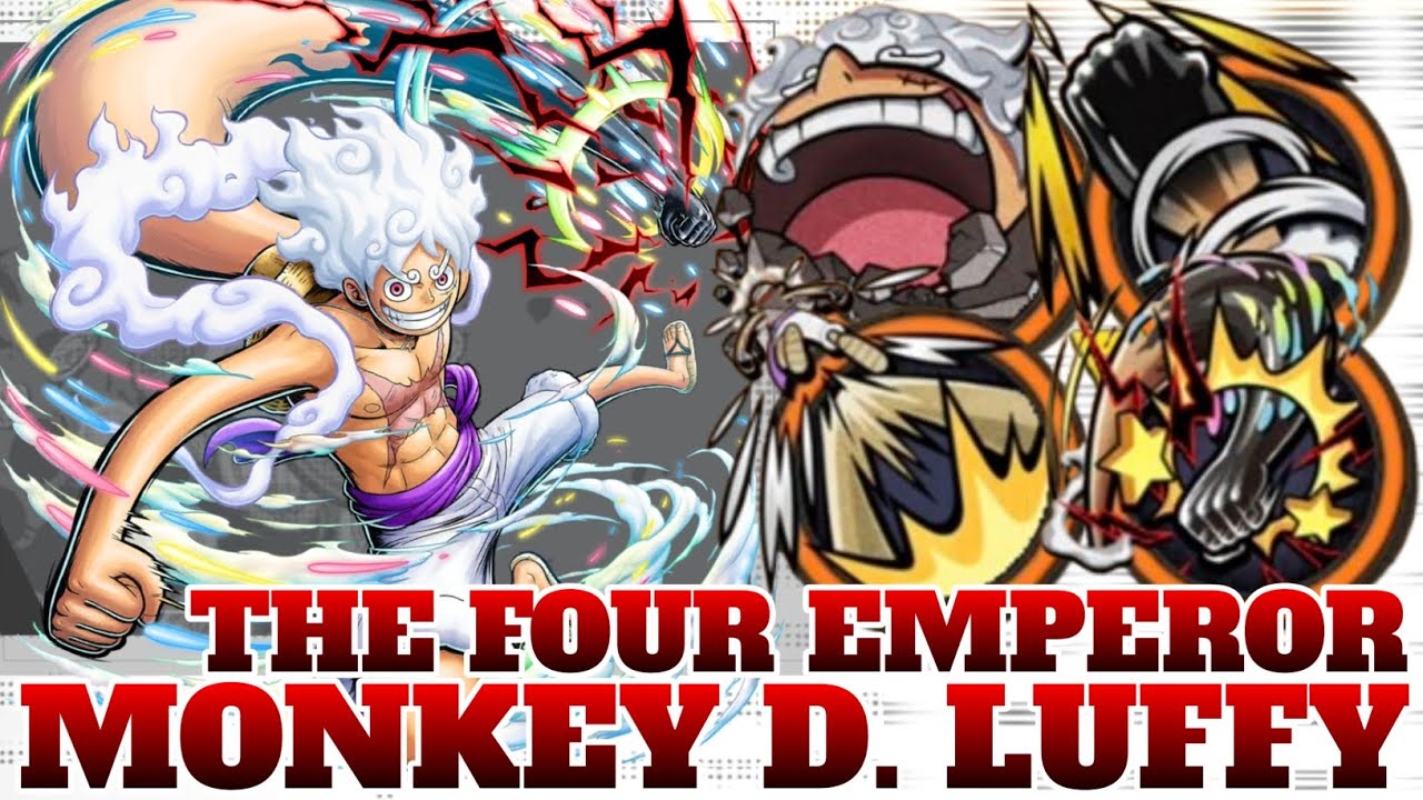 THE FOUR EMPEROR MONKEY D. LUFFY GAMEPLAY | ONE PIECE BOUNTY RUSH | OPBR