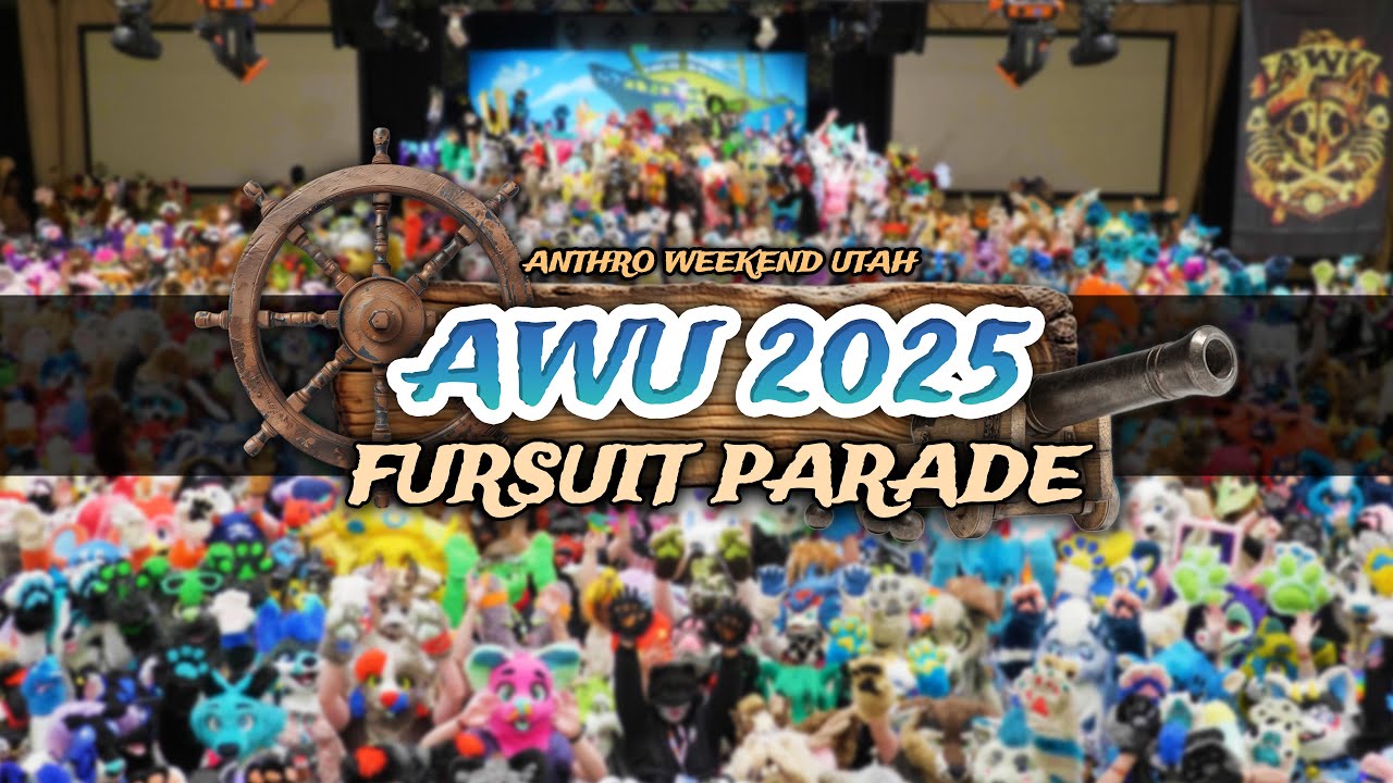 AWU 2025 Fursuit Parade (Anthro Weekend Utah)
