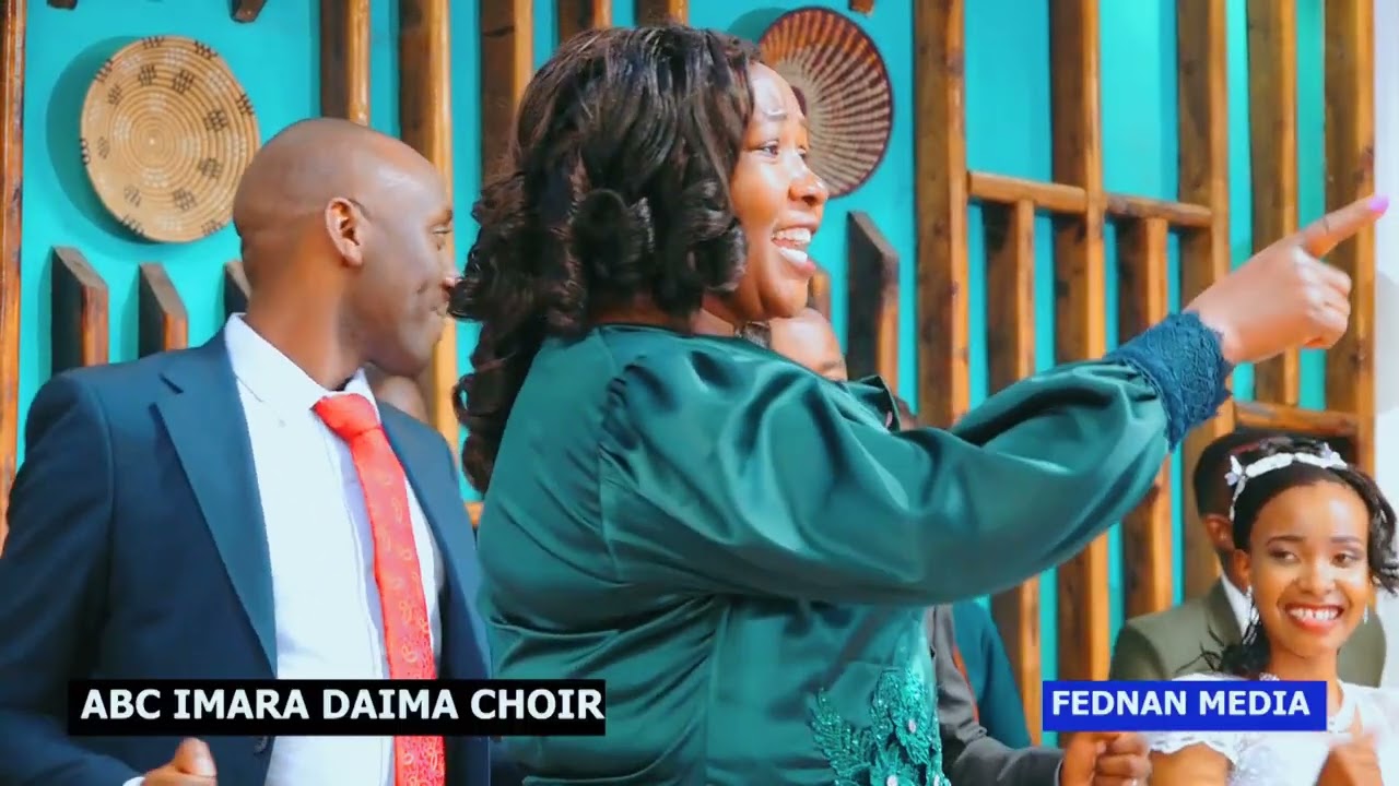 Abc Imara Daima choir Live performance during a wedding ceremony of their choir member
