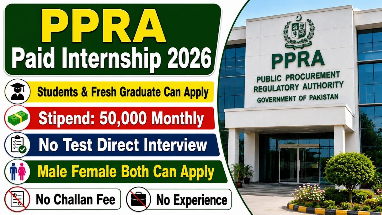 PPRL Paid Internship Program 2026 | Fresh Graduate Can Apply | Stipend 50,000 |  Direct Interview 
