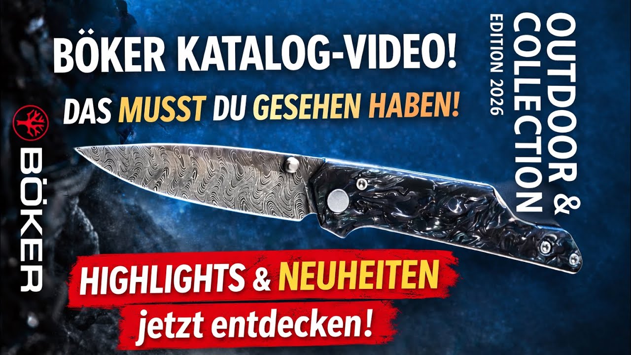 Böker Katalog 2026 – Alle Neuheiten & Highlights im Überblick