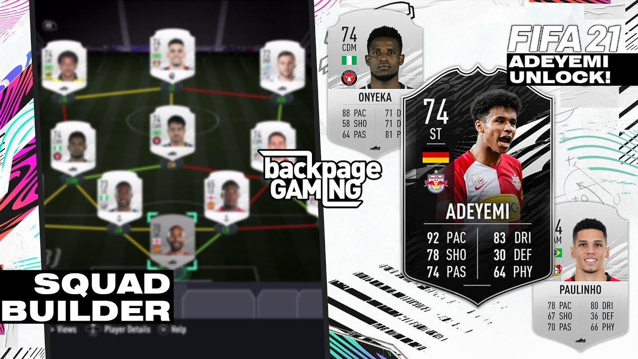 FIFA 21 | Silver Stars Squad Builder - UNLOCK IF ADEYEMI FAST! | FIFA 21 Ultimate Team