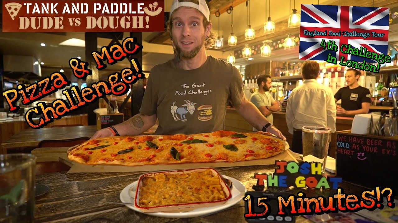 Episode 202: Tank & Paddle's “Dude vs Dough” Pizza Challenge | UK Mini Series