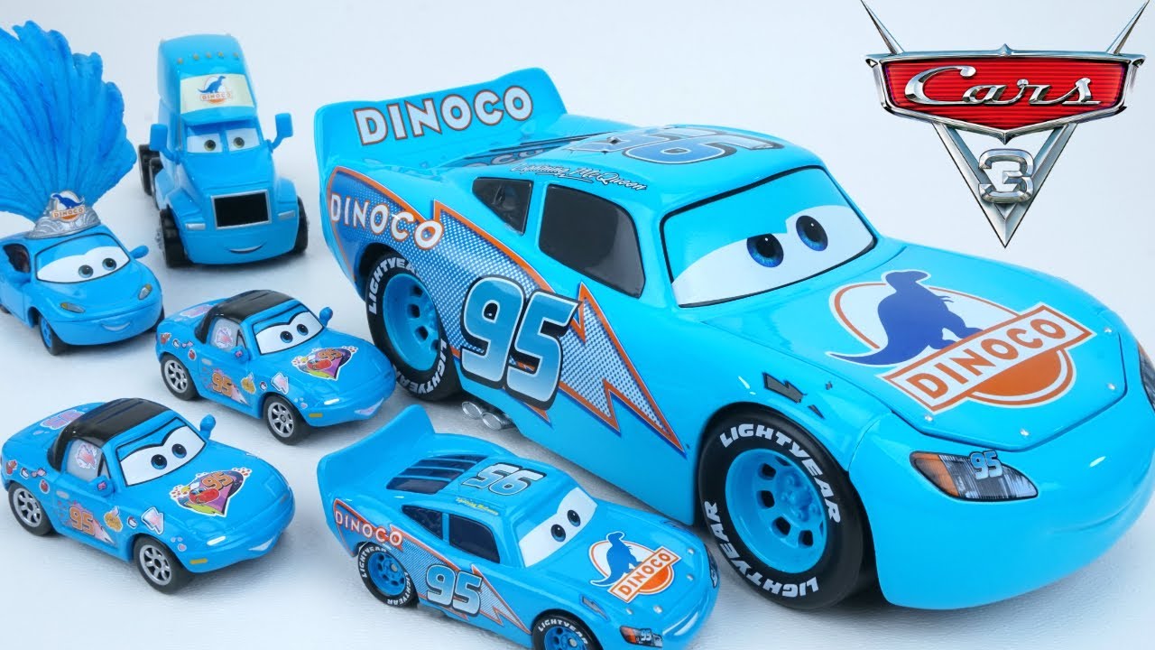 Massive Collection Of Disney Cars Diecast Toys Including Lightning Mcqueen And The King! 🚗🏁