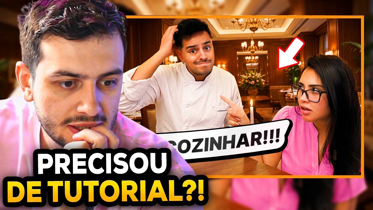 CORINGA VIROU DE COZINHA para SALVAR O NOIVADO! - GABE REAGINDO