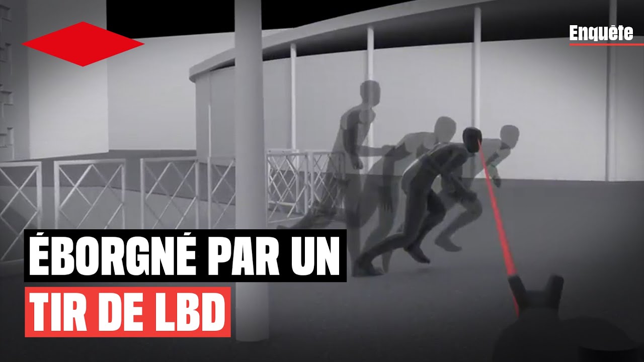 Violences policières : les images accablantes du tir de LBD qui a mutilé Adnane Nassih