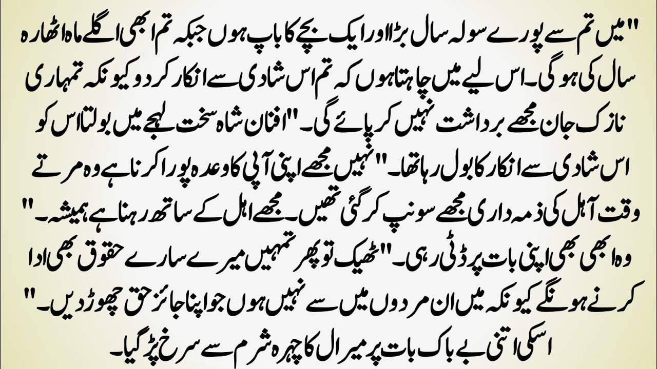 URDU NOVEL 