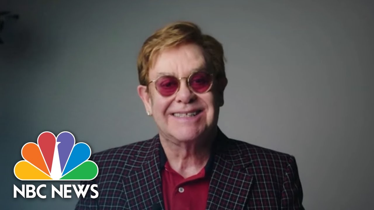 Elton John, Michael Caine Appear In Comic Covid Vaccine Ad | NBC News NOW