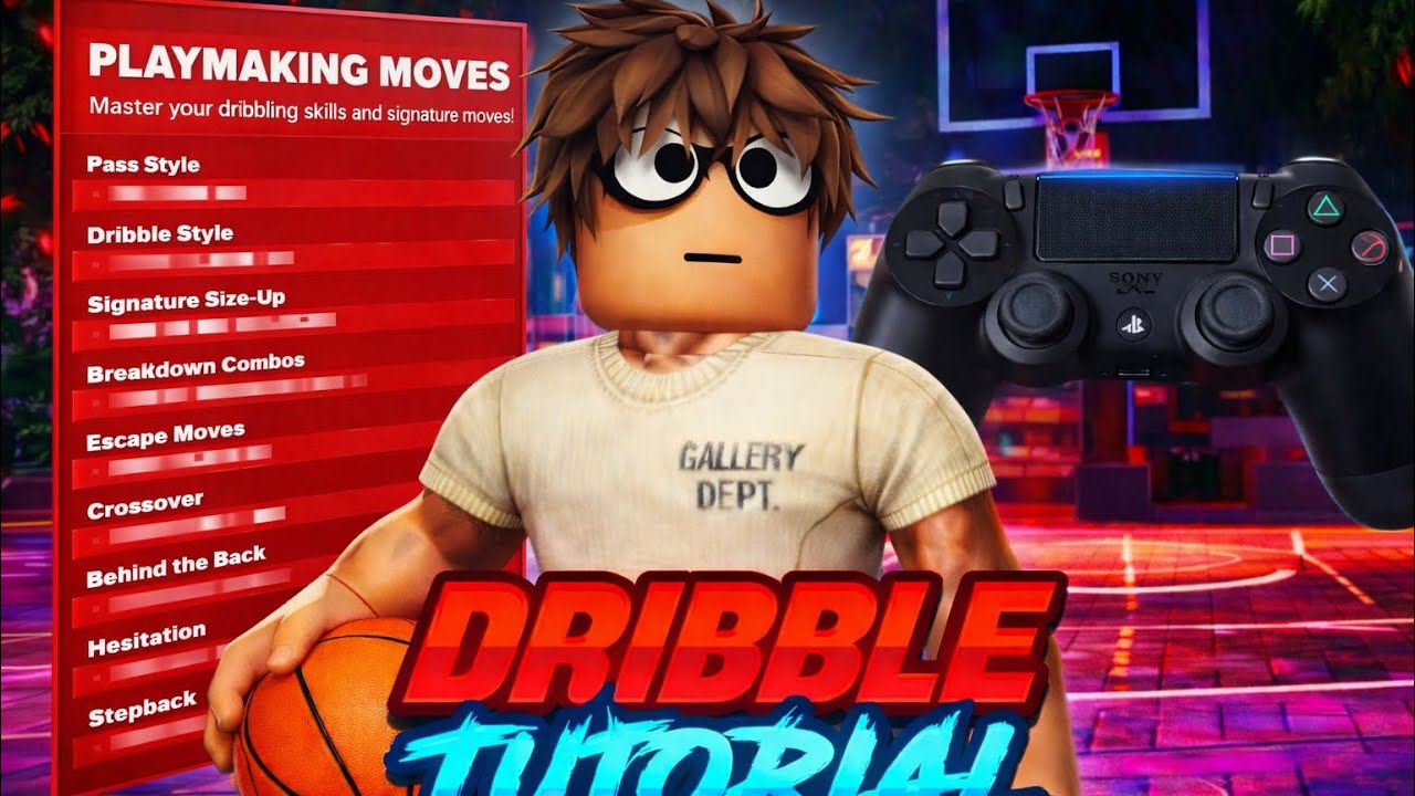 Glitch dribble tut