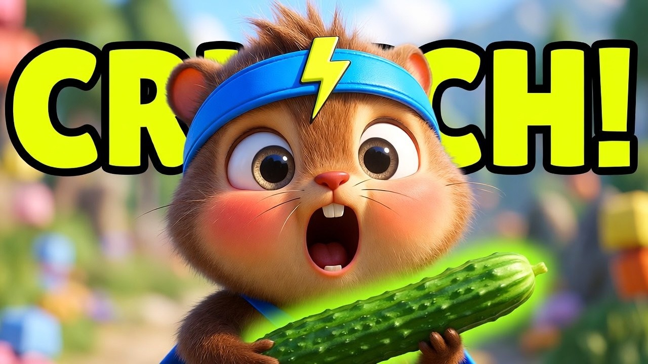 ¿Qué Pasa Cuando el Castor Come Pepino? 🥒 | Canción Infantil