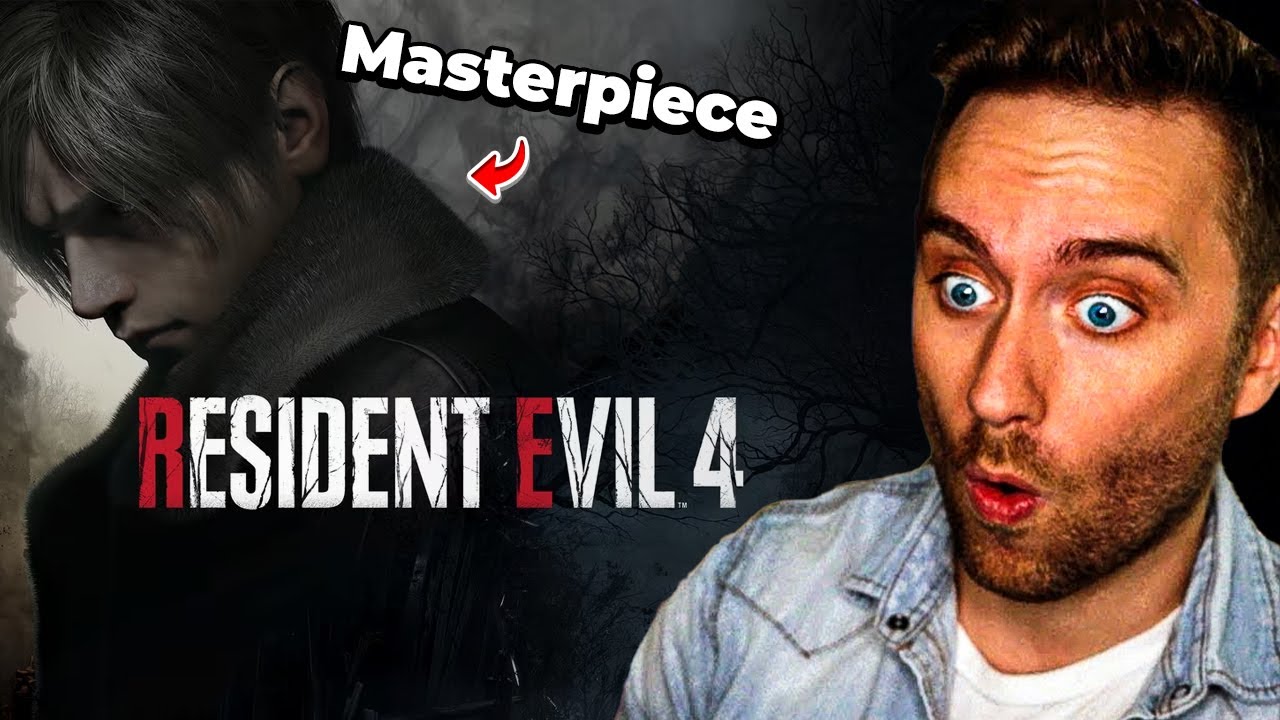 Реакция Atrioc на вопрос, почему Resident Evil 4 — шедевр?!