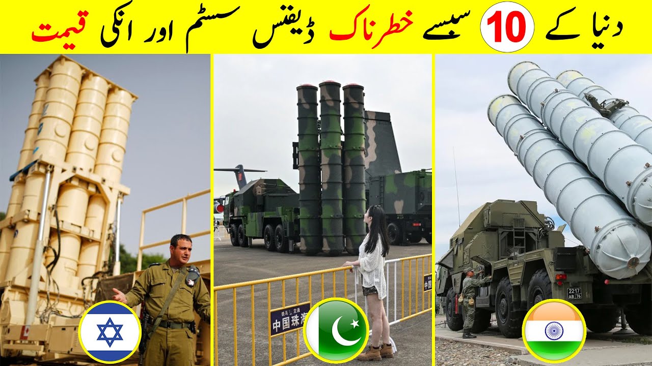 Top 10 Air Defense Systems in the world | 10 Best Defense Systems Money can Buy