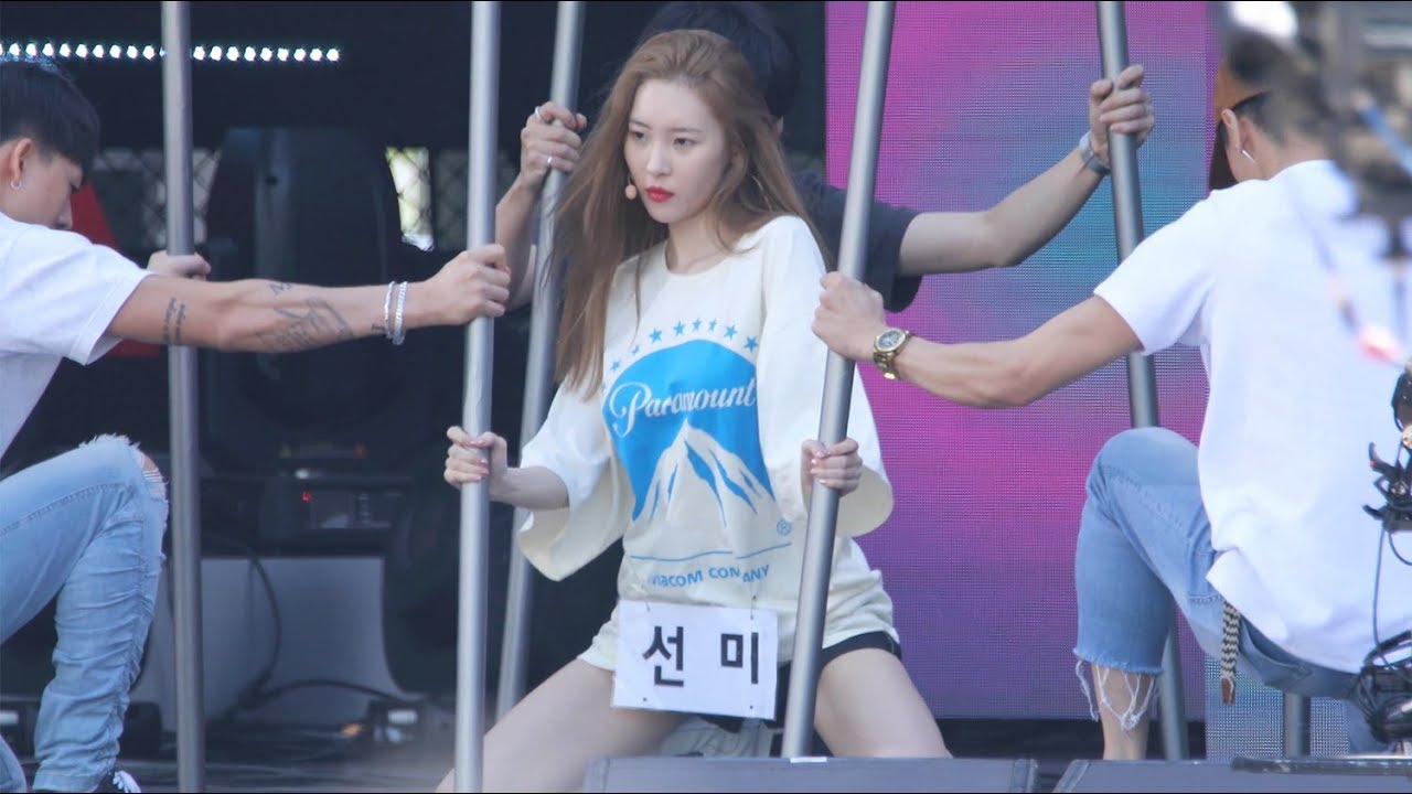 180908 선미(Sunmi) - 사이렌 (Siren) 리허설 (Rehearsal) [DMC페스티벌 코뮤웨] 4K 직캠 by 비몽