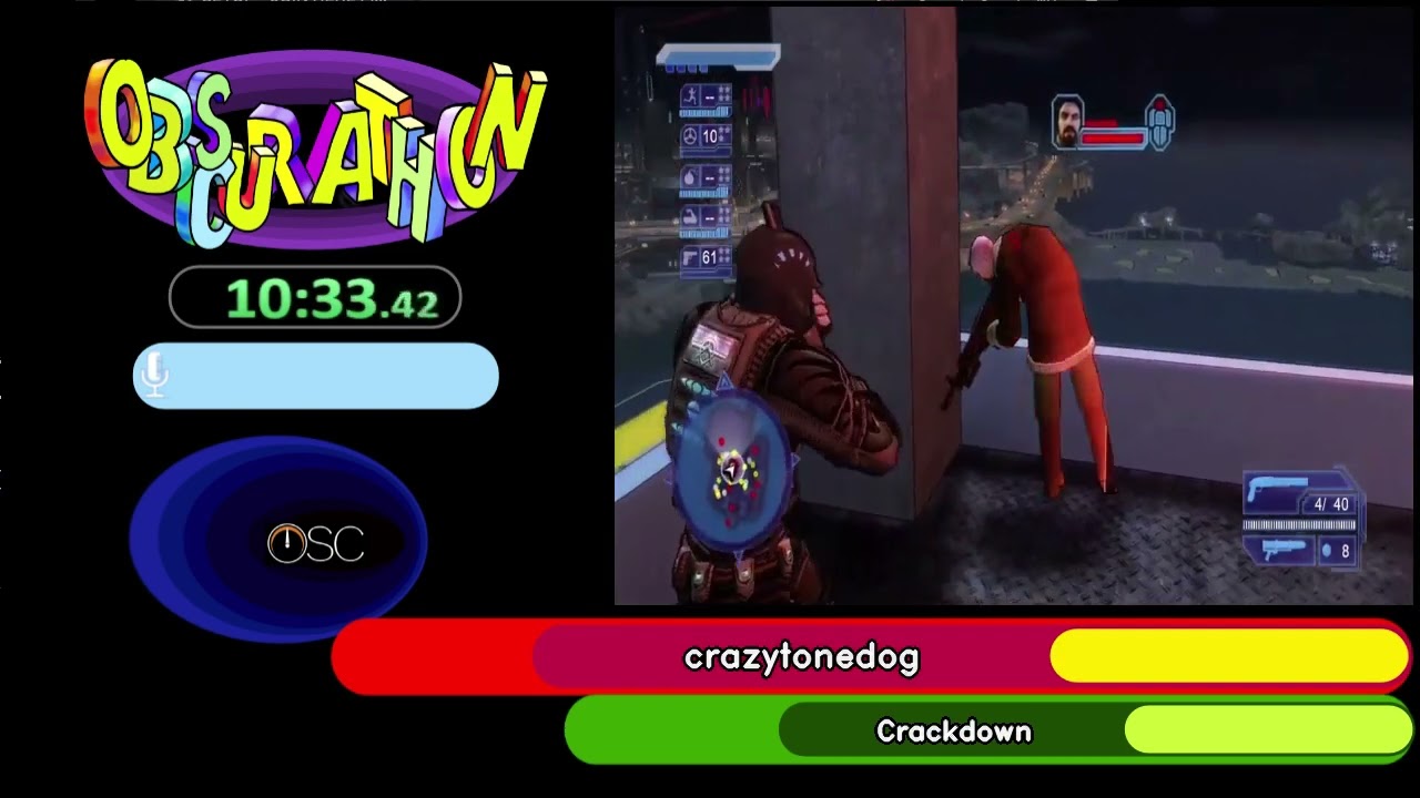 Obscur-a-thon 2023 #16 - Crackdown by crazytonedog