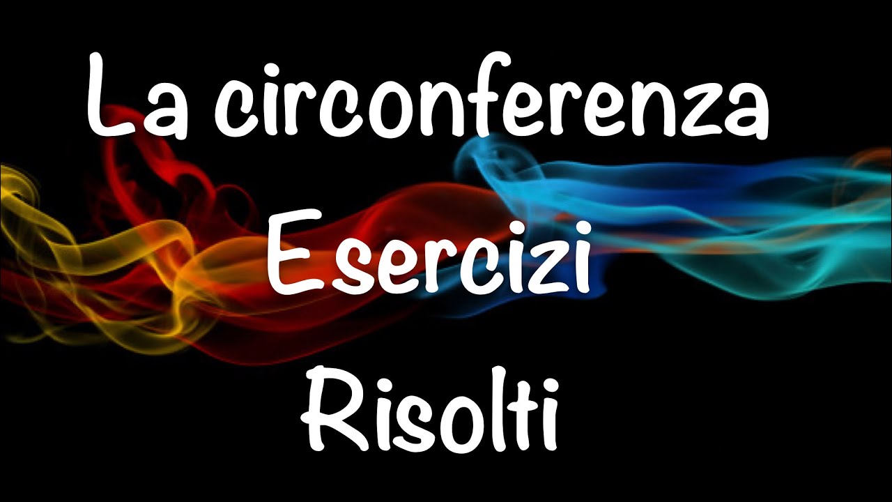 Problemi risolti - circonferenza, corde e distanza dal centro con teorema di Pitagora