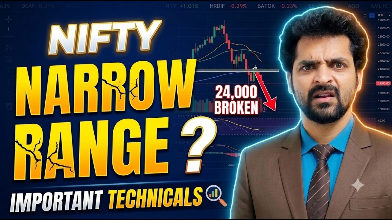 நாளைய பங்கு சந்தை | Nifty 24,000 Broken?📉 WHAT NEXT? ↗️IMPORTANT TECHNICALS ? | 2 September 2026