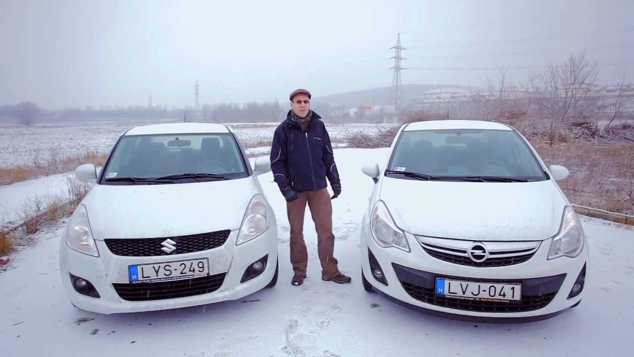 Összehasonlító teszt: Opel Corsa 1.3 CDTI és Suzuki Swift 1.3 DDiS