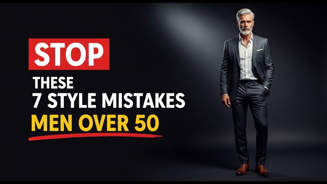 Stop These 7 Style Mistakes Men Over 50 Must Quit to Command Respect