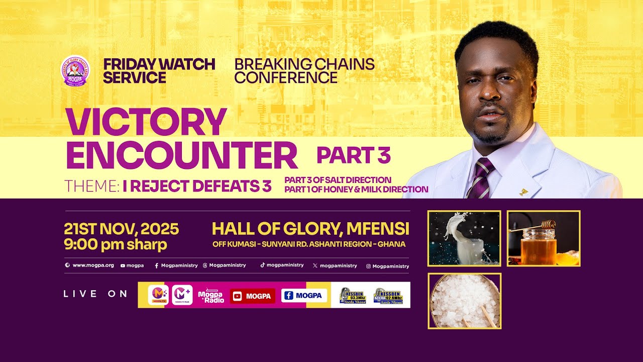 I REJECT DEFEATS 3 || VICTORY ENCOUNTER part 3 || BREAKING CHAINS CONFERENCE || 21 - 11 - 2025