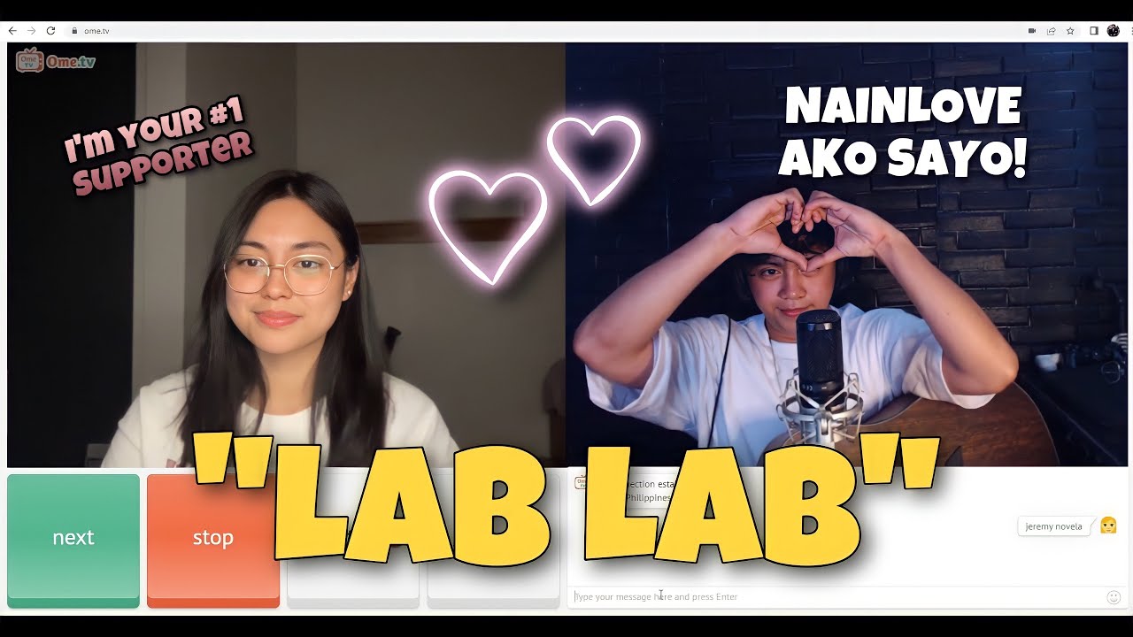 SINGING! TO STRANGERS ON OME/TV | [BEST REACTION] (LAB LAB 🥰)