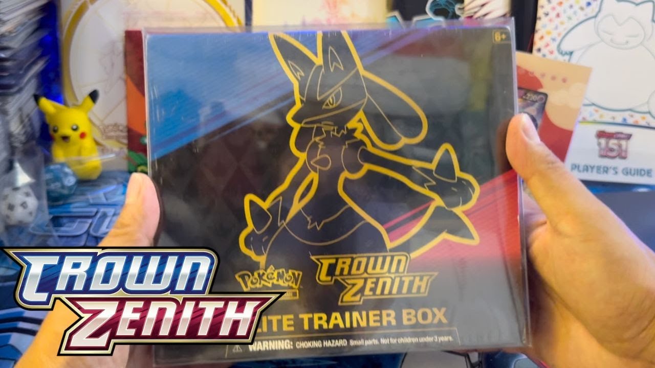 Crown Zenith ETB 2025 Opening… Not What I Expected, But Still HYPED!