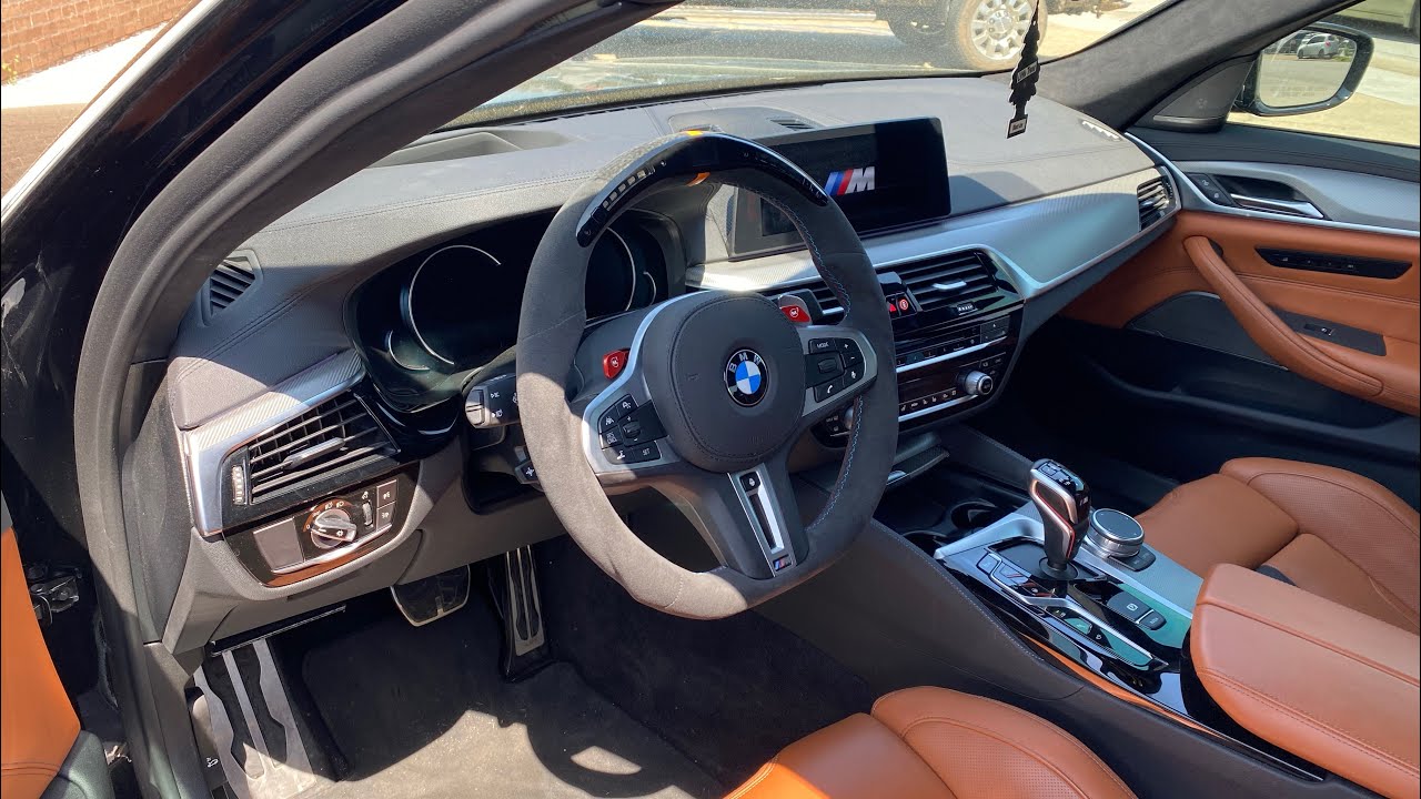Installing a custom steering wheel for the M5 F90 - Episode 9