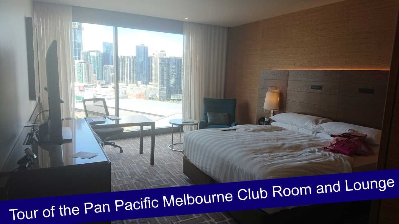 Tour of a Pan Pacific Melbourne Club Room, Lounge and Dock 37 - 21 September 2019