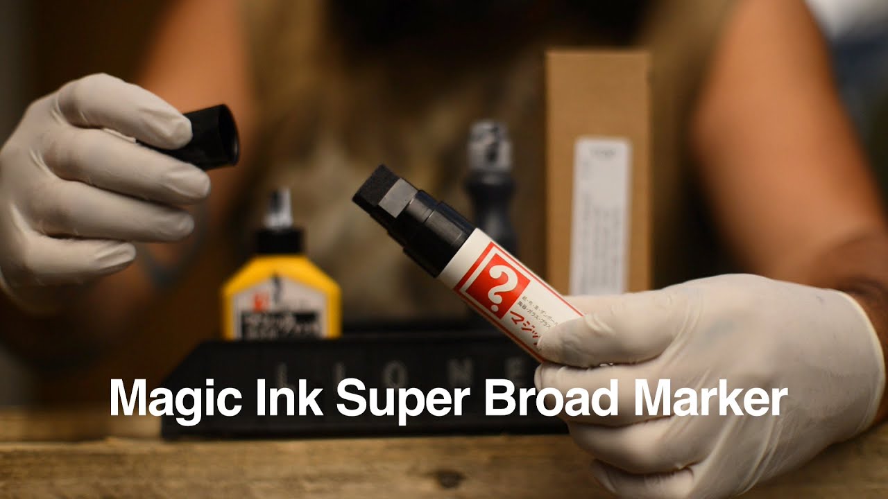 Большой маркер ArtPrimo.com Magic Ink с чернилами Garvey