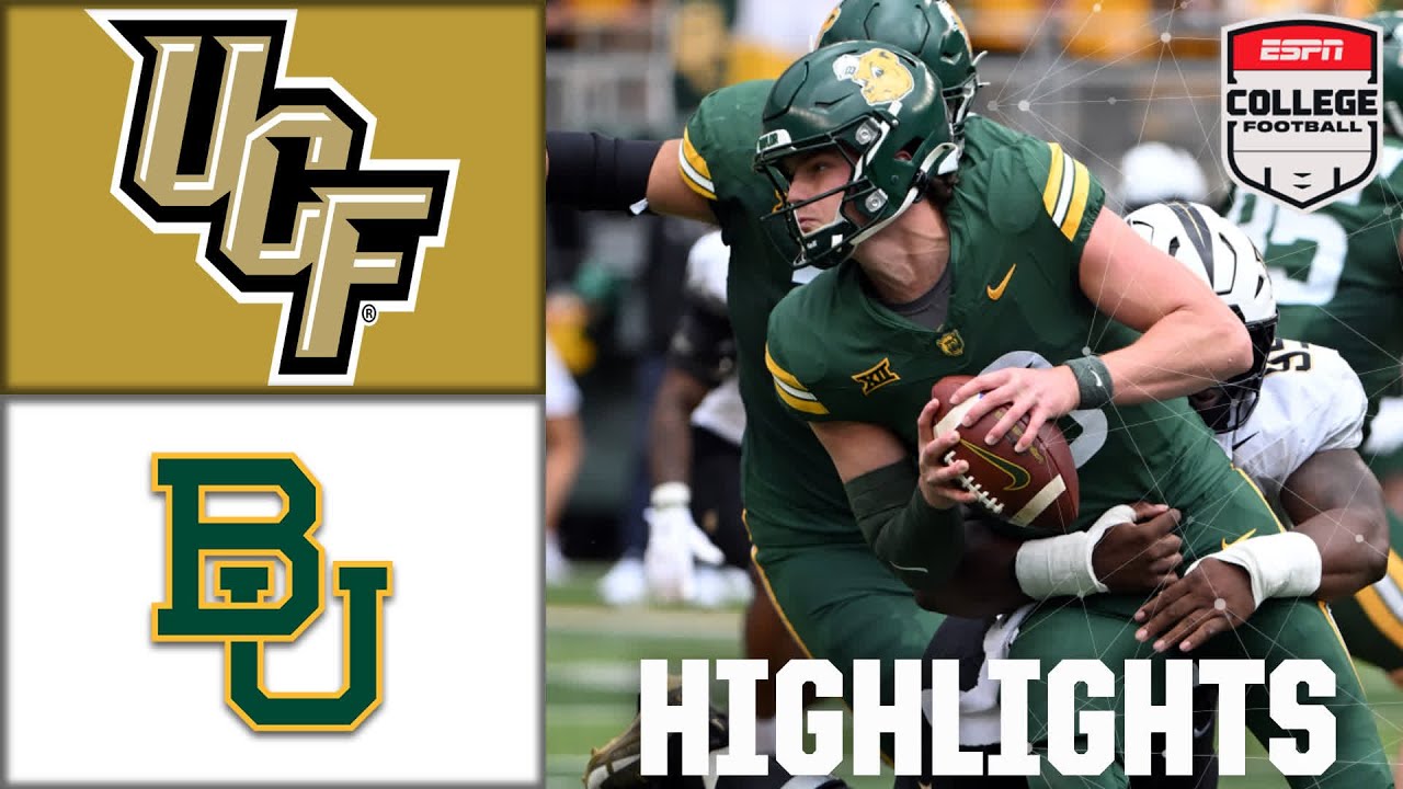 UCF Knights vs. Baylor Bears | Full Game Highlights | ESPN College Football