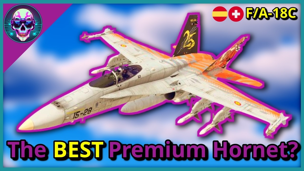 Швейцарский F/A-18C Hornet: лучший премиальный самолет 2025 года (с испанским колоритом!)