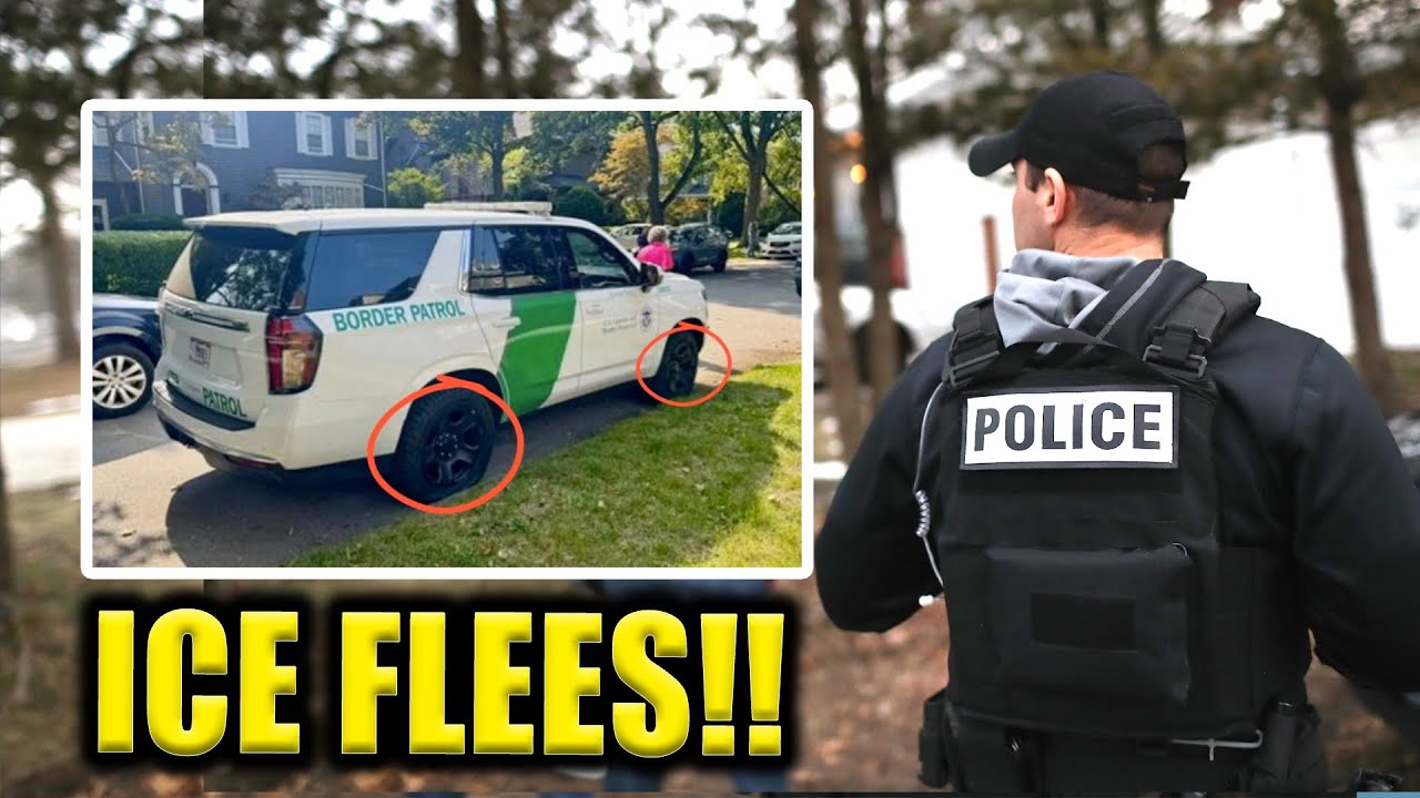 ICE Swarmed, Tires Slashed, As NY Protesters Push Back!