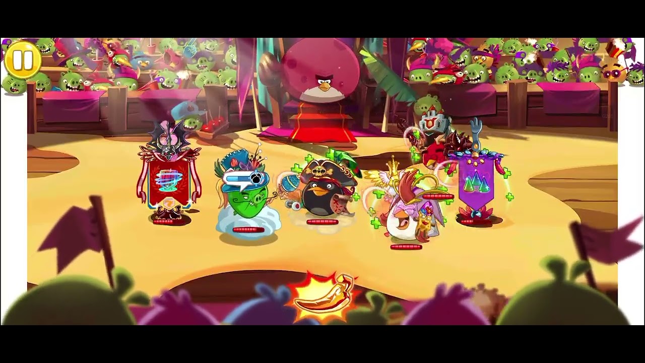 Angry Birds Epic Pig Friends - Wizpig Feiticeiro da páscoa Vs Angry Birds Epic 