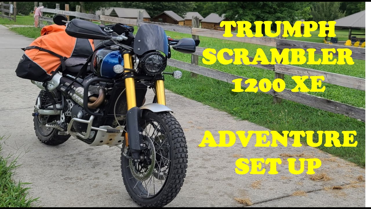 Triumph Scrambler 1200 XE Adventure Setup