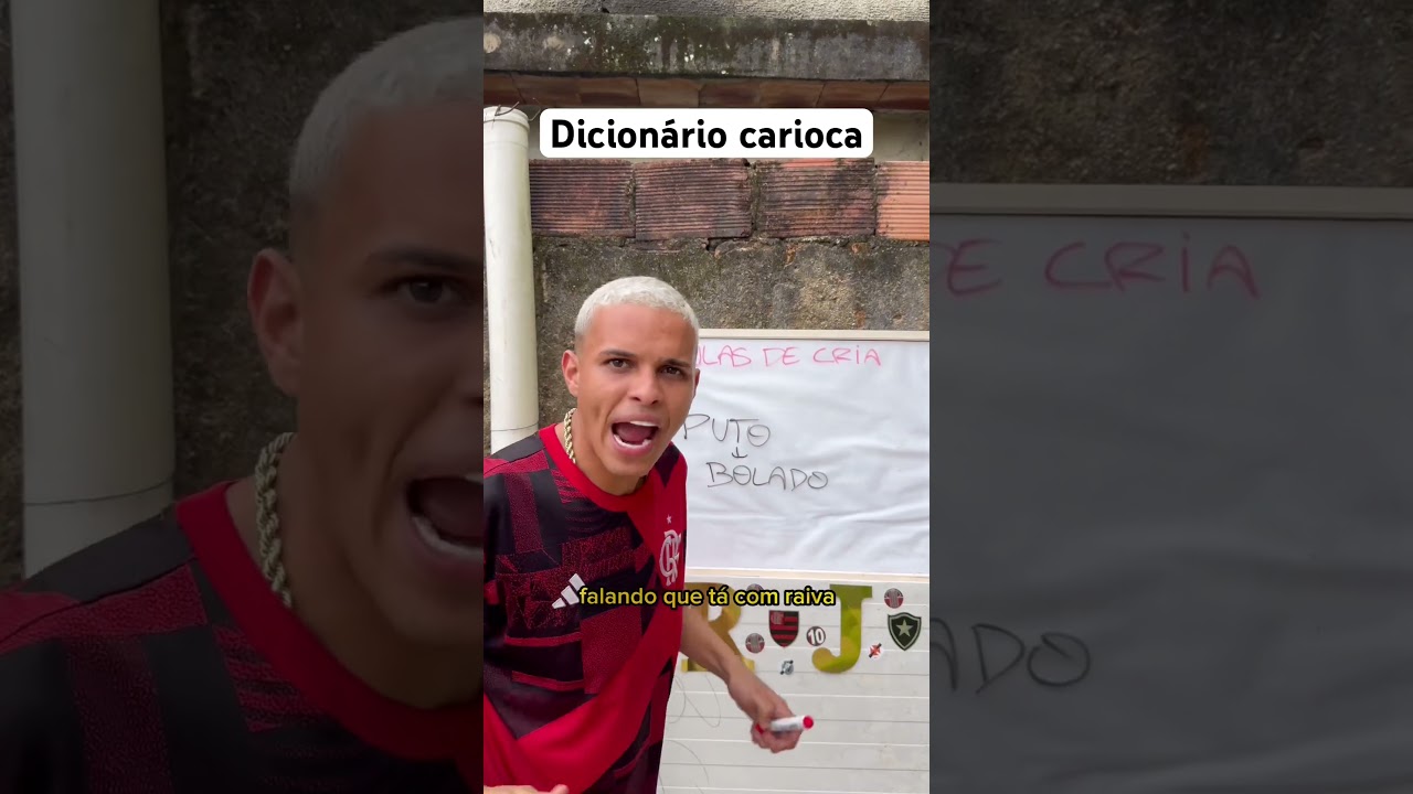 Aula de g&iacute;ria carioca 😂📚