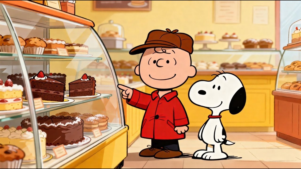 Snoopy & Charlie Brown Sweet Jazz Playlist 🍰❄️ Cozy Jazz Music to Sweeten & Brighten Your Day 🎷🎼