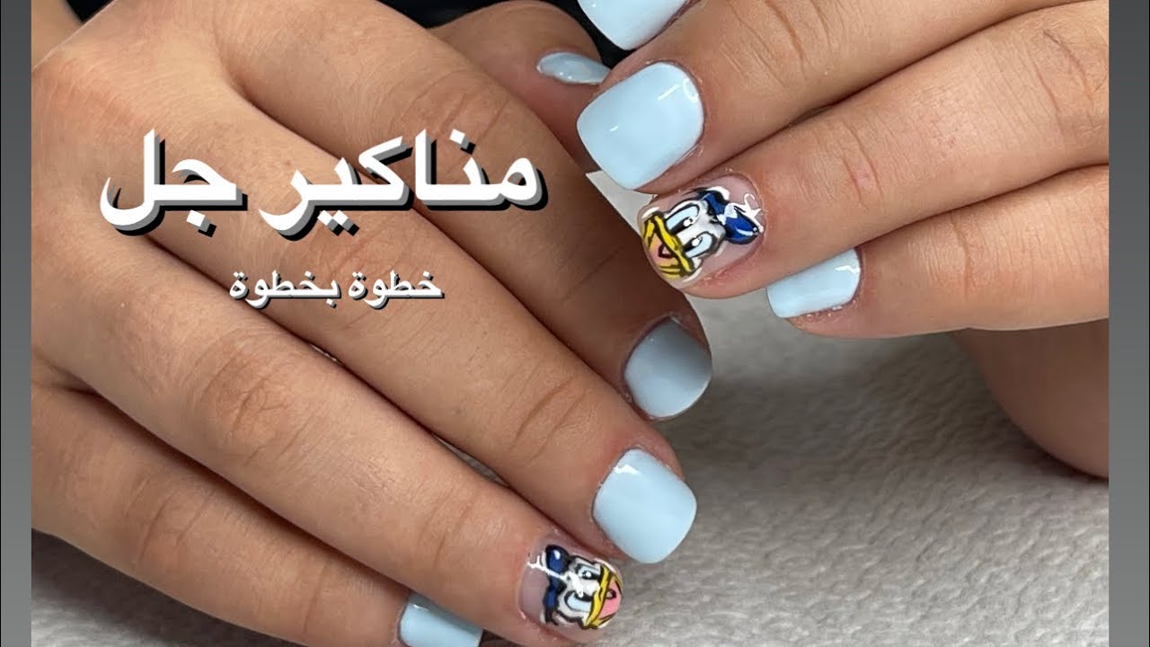 gel polish\ مناكير جل على أظافر طبيعي #nails #gelpolish