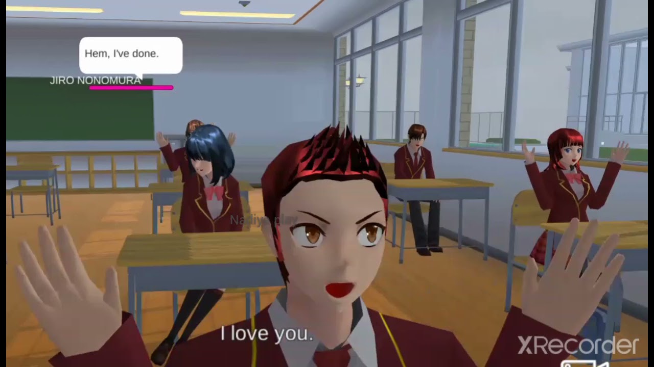 sakura school simulator (fight song) 💞😍