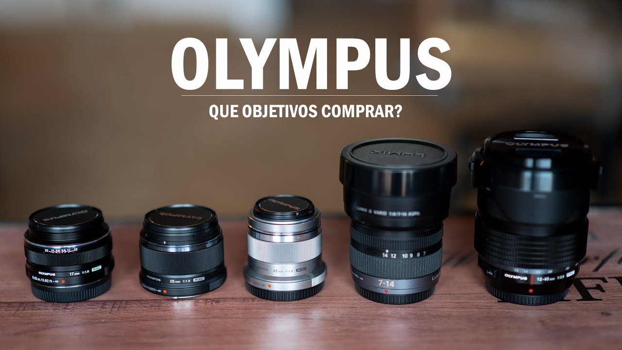Qué Objetivos Olympus comprar?