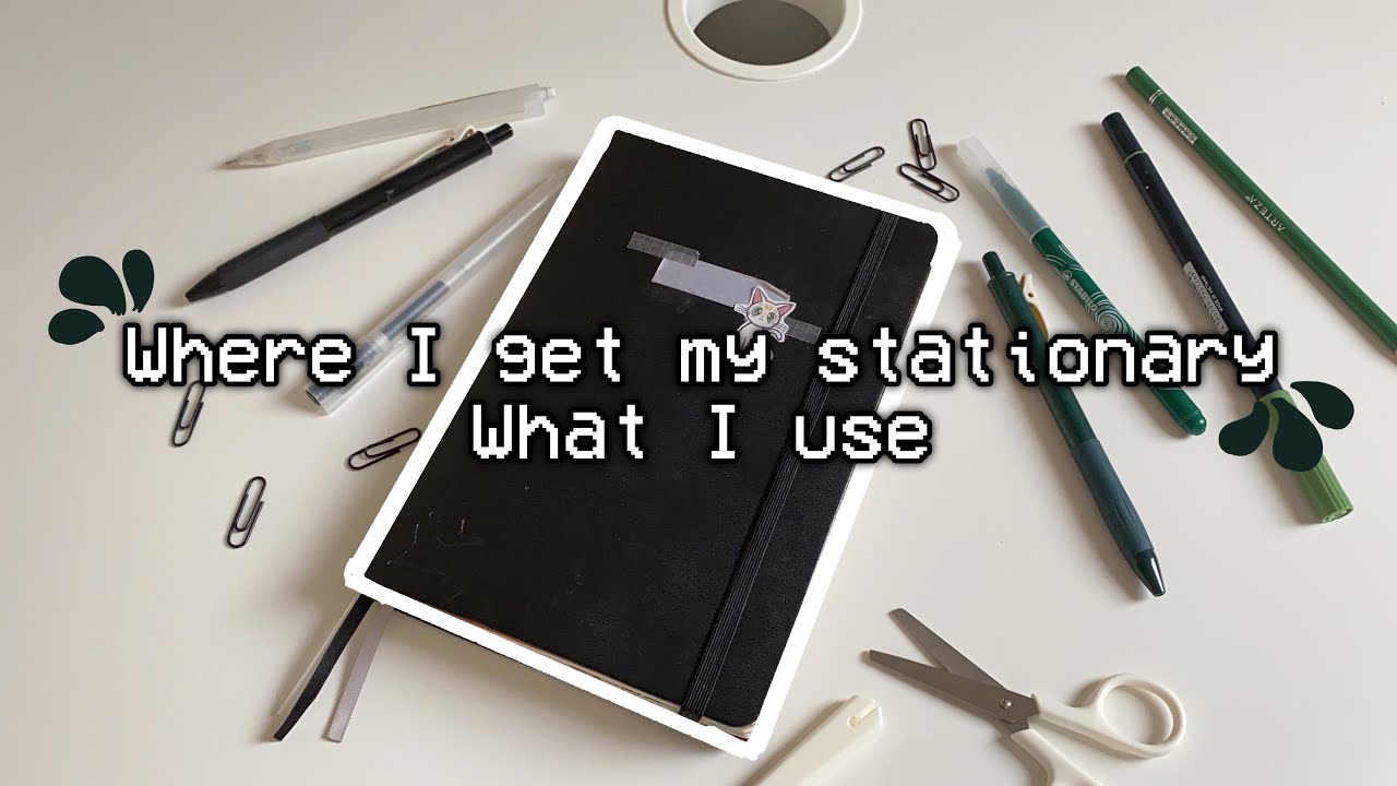 Answering the most asked question | where I get my stationary 📓🖇