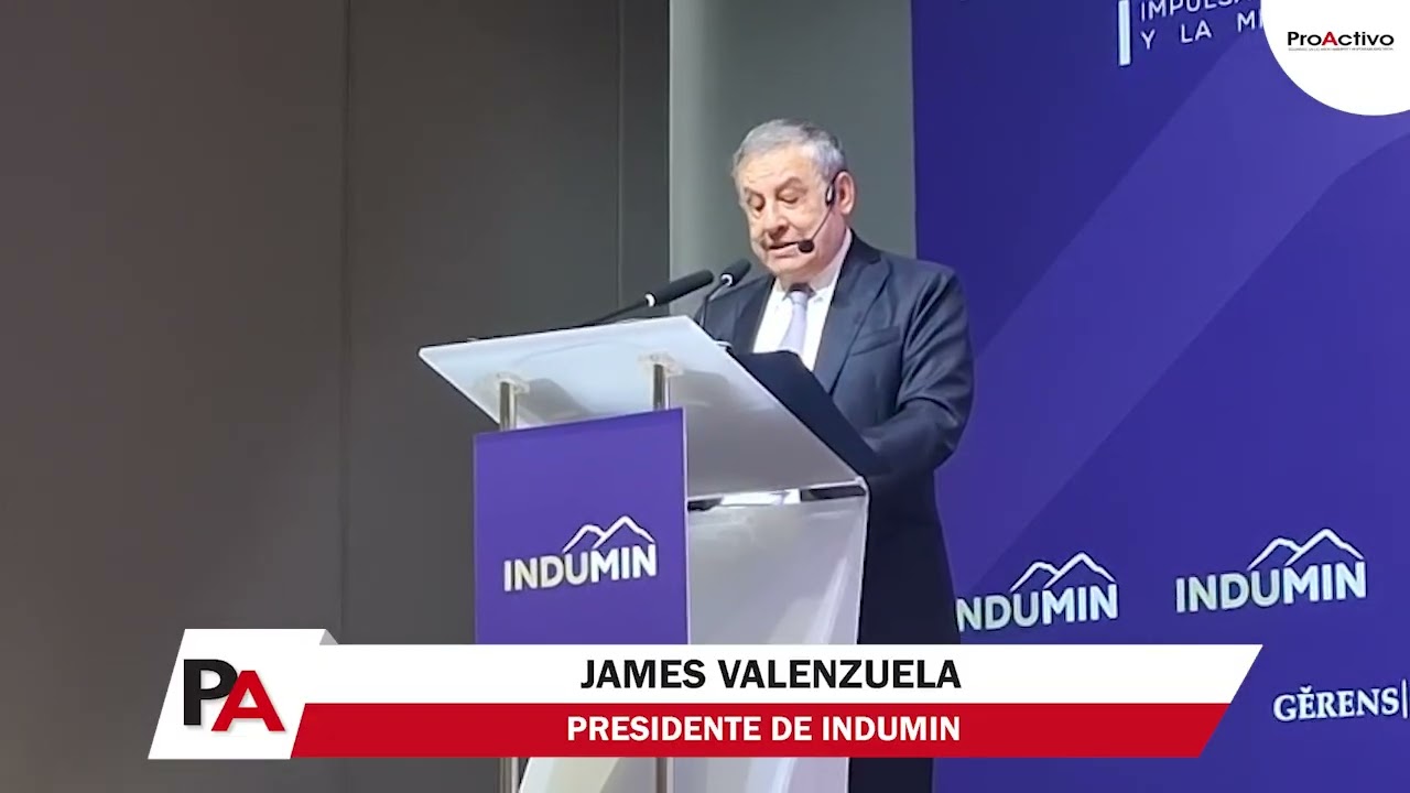 James Valenzuela, presidente de INDUMIN