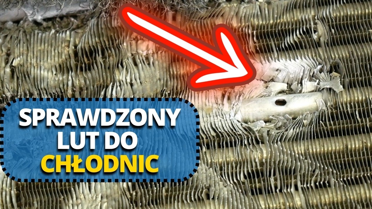 Lutowanie i Naprawa Chłodnicy Aluminiowej - Palnik + Lut ALU2200