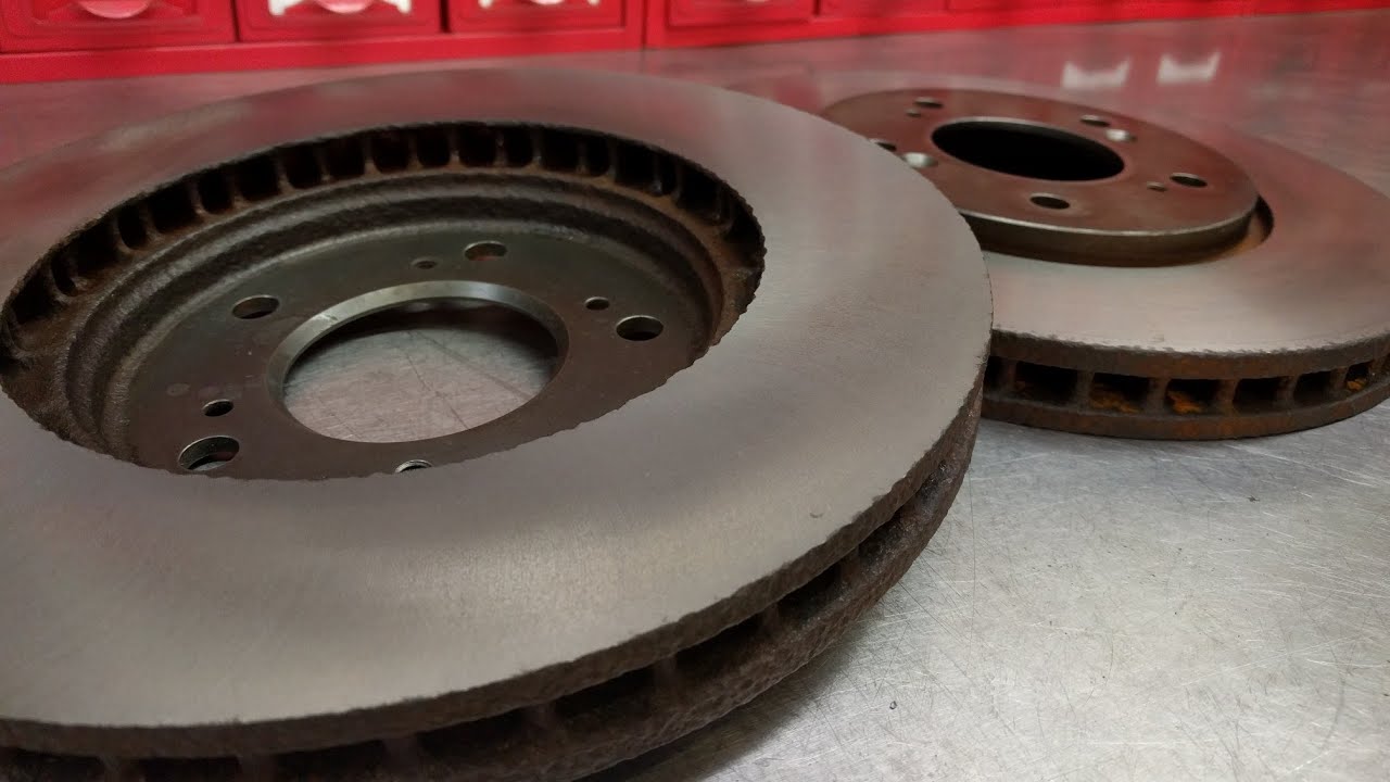 How to skim a brake disc in a lathe or a mill