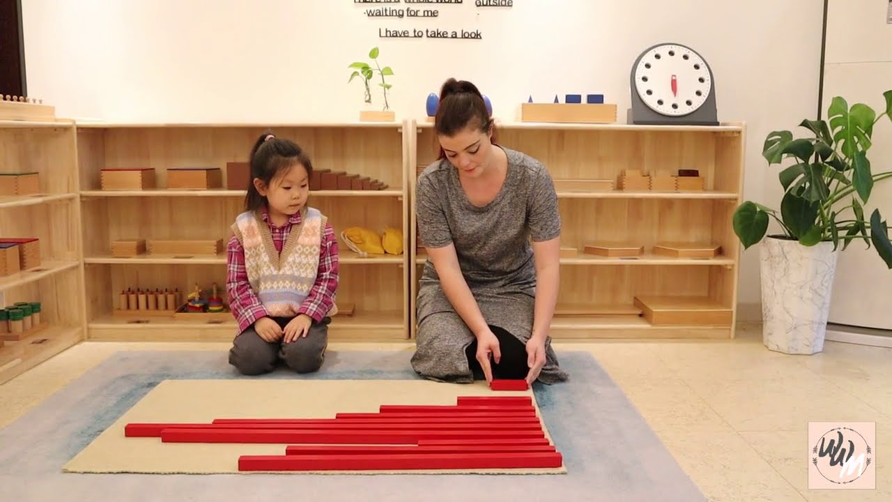Montessori Red Rods