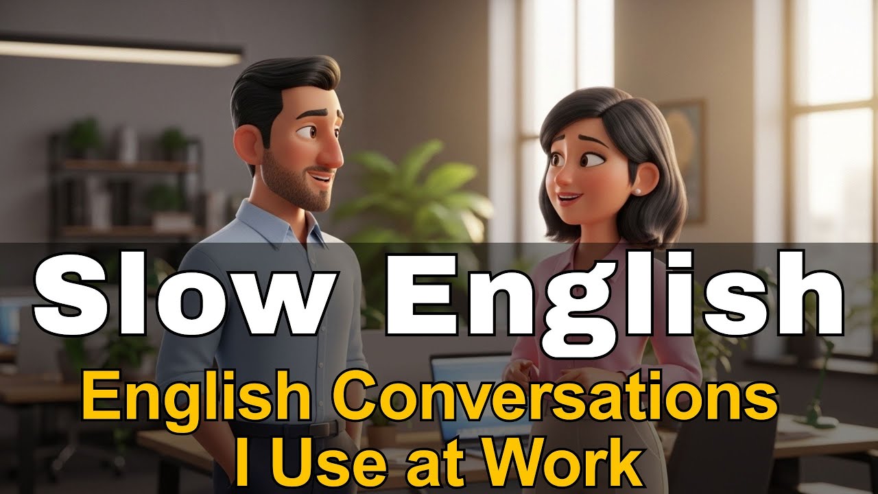 English Conversations I Use at Work | Learn English Through Story | English Listening Practice