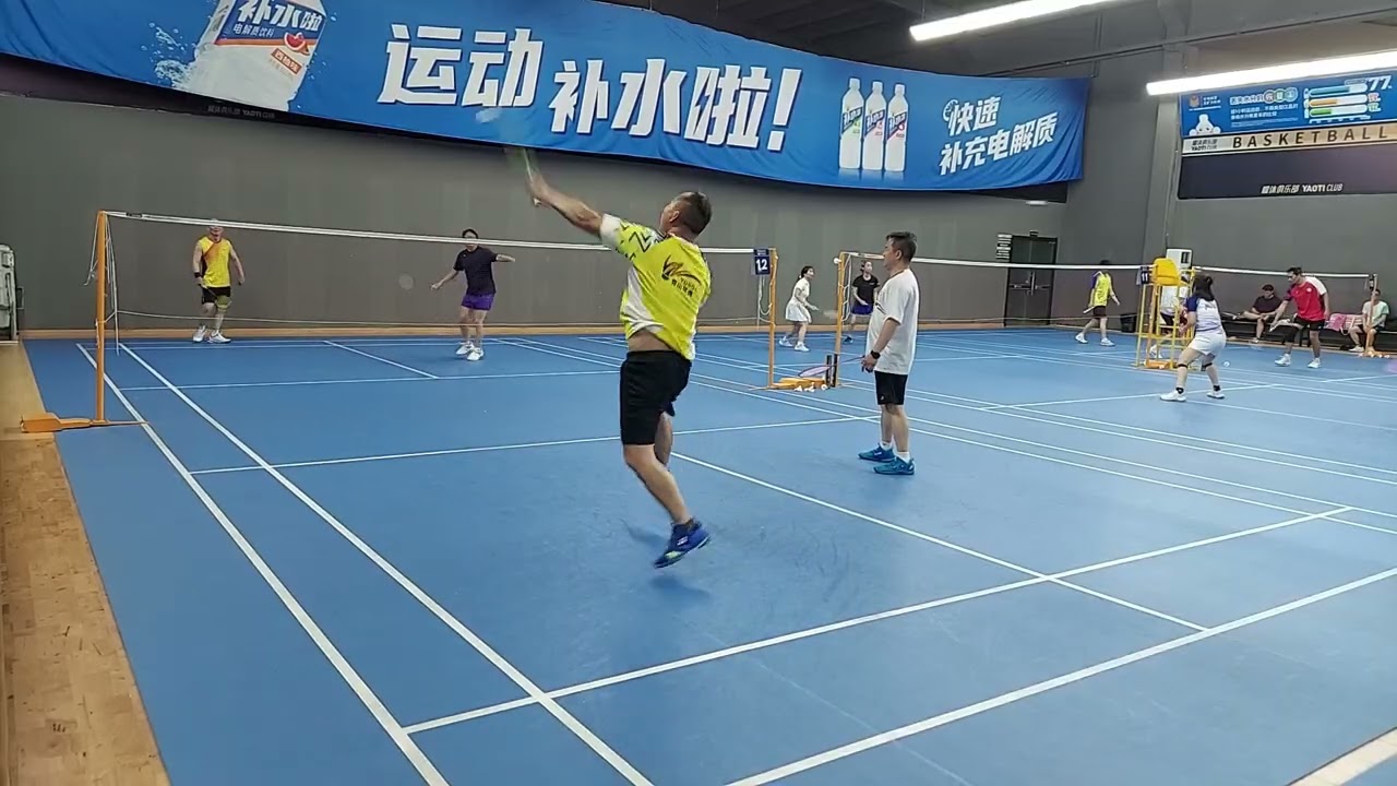 Badminton game, Zhongshan, China 3 15 26 2