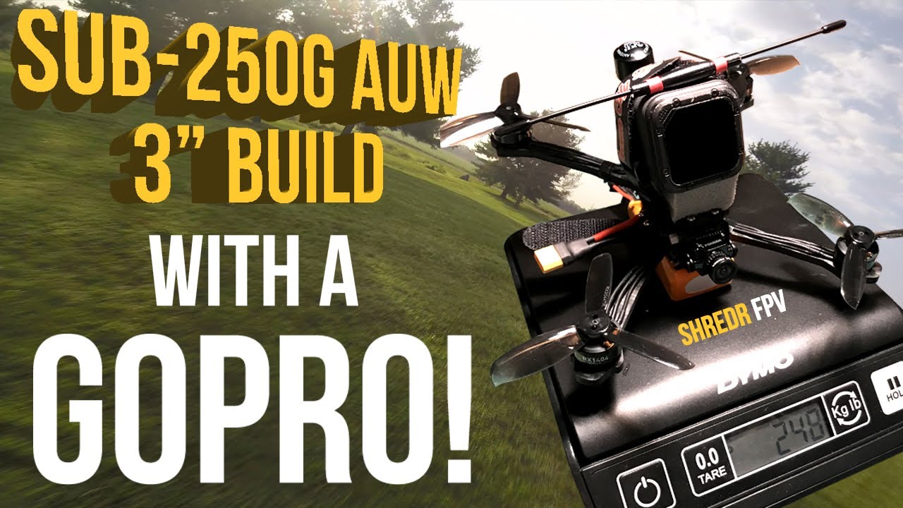 Long Range Sub-250g  AUW with GoPro!!! 3
