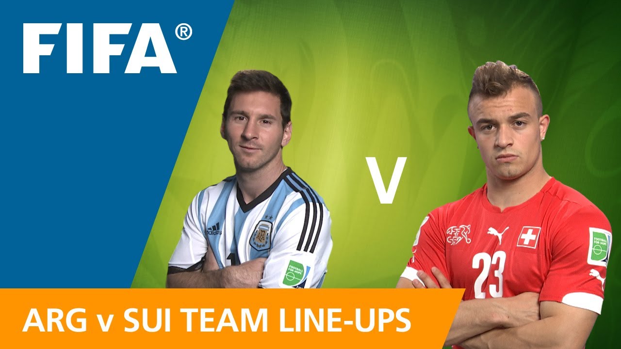 Argentina v. Switzerland - Team Line-ups EXCLUSIVE