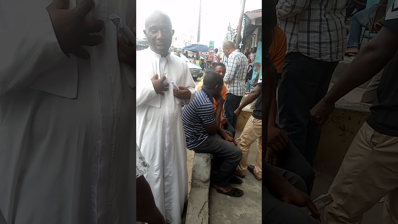 END TIMES: Olumba Olumba Priests take to street.