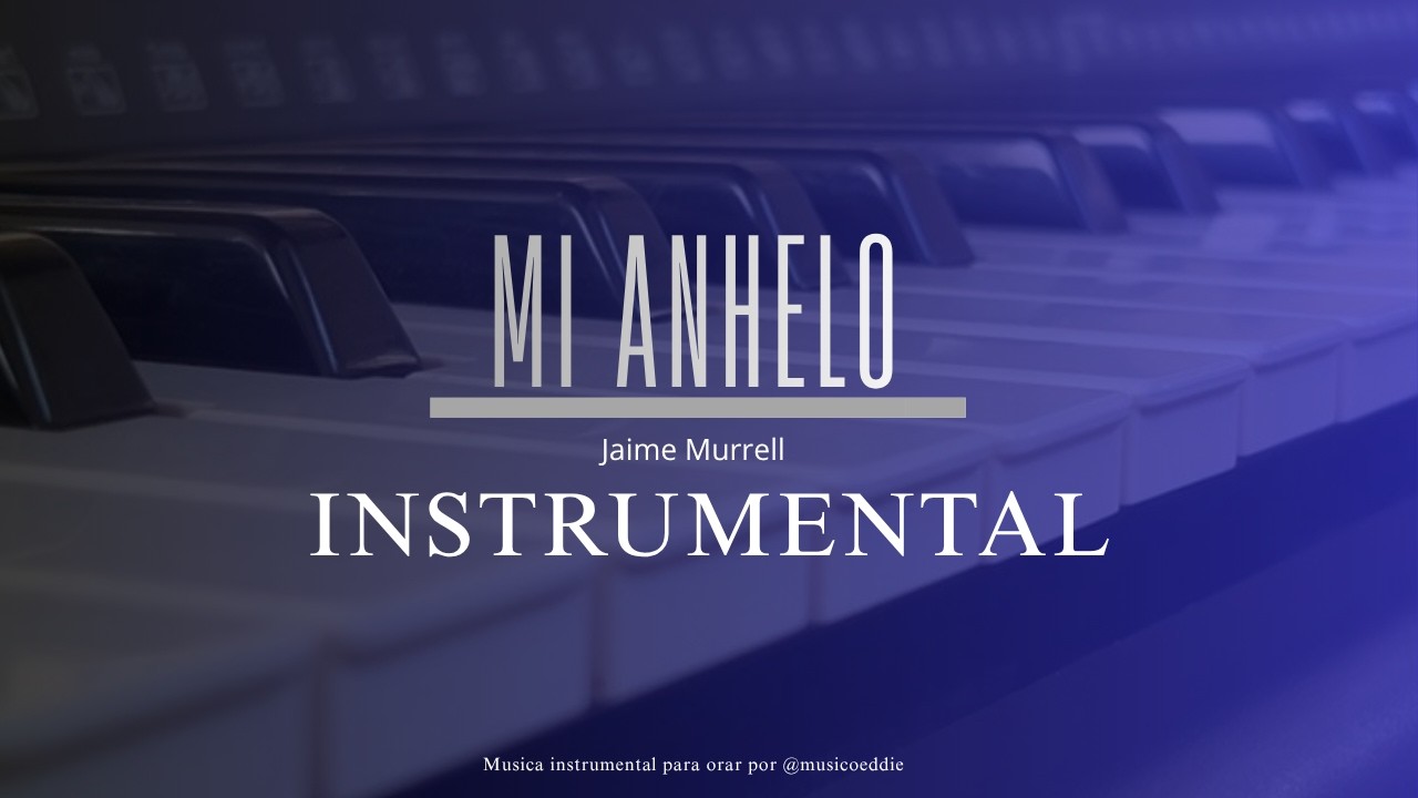 instrumental para orar | Musica cristiana instrumental | musica en piano para orar - músico Eddie 