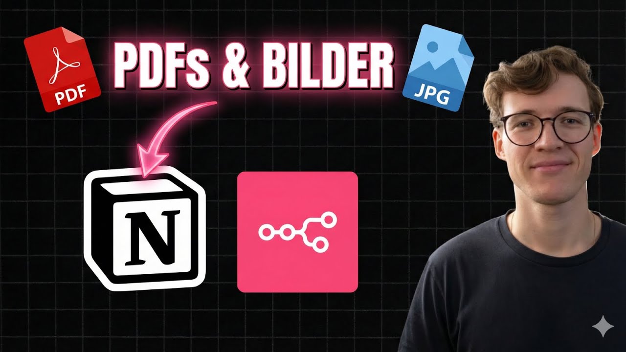 Dateien DIREKT in Notion hochladen: n8n & Notion API Tutorial